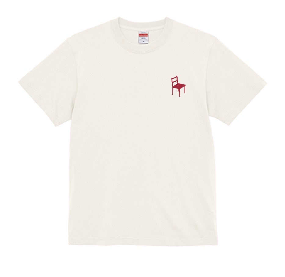 創業記念限定Tシャツ 前面デザイン pizza bistro chair 田中ろこ コラボ イメージ